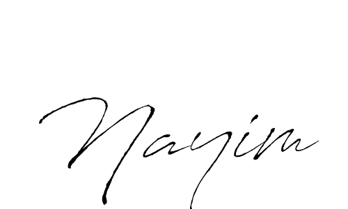 The best way (Antro_Vectra) to make a short signature is to pick only two or three words in your name. The name Nayim include a total of six letters. For converting this name. Nayim signature style 6 images and pictures png