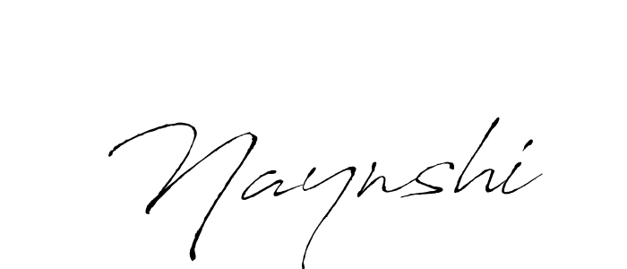 Naynshi stylish signature style. Best Handwritten Sign (Antro_Vectra) for my name. Handwritten Signature Collection Ideas for my name Naynshi. Naynshi signature style 6 images and pictures png