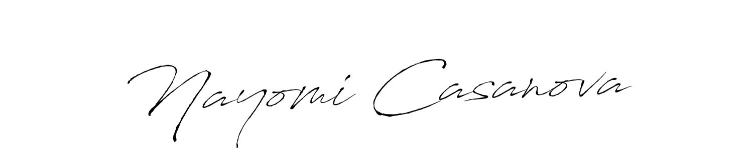 Use a signature maker to create a handwritten signature online. With this signature software, you can design (Antro_Vectra) your own signature for name Nayomi Casanova. Nayomi Casanova signature style 6 images and pictures png