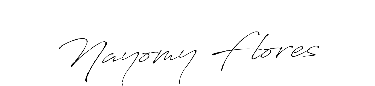 You should practise on your own different ways (Antro_Vectra) to write your name (Nayomy Flores) in signature. don't let someone else do it for you. Nayomy Flores signature style 6 images and pictures png