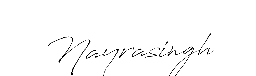 Nayrasingh stylish signature style. Best Handwritten Sign (Antro_Vectra) for my name. Handwritten Signature Collection Ideas for my name Nayrasingh. Nayrasingh signature style 6 images and pictures png