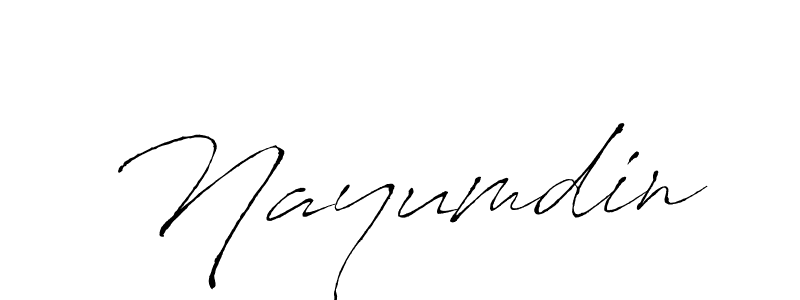 Create a beautiful signature design for name Nayumdin. With this signature (Antro_Vectra) fonts, you can make a handwritten signature for free. Nayumdin signature style 6 images and pictures png