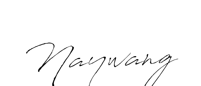 Make a beautiful signature design for name Naywang. With this signature (Antro_Vectra) style, you can create a handwritten signature for free. Naywang signature style 6 images and pictures png