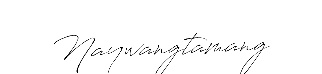 Create a beautiful signature design for name Naywangtamang. With this signature (Antro_Vectra) fonts, you can make a handwritten signature for free. Naywangtamang signature style 6 images and pictures png