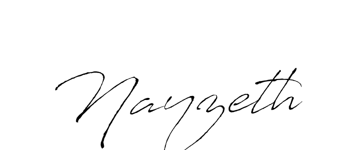 Make a beautiful signature design for name Nayzeth. With this signature (Antro_Vectra) style, you can create a handwritten signature for free. Nayzeth signature style 6 images and pictures png