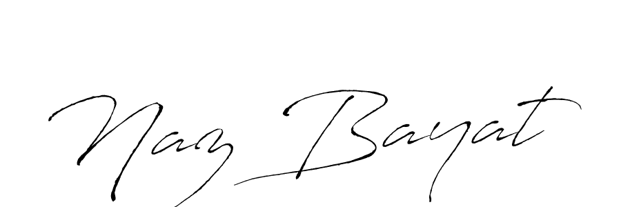 Make a beautiful signature design for name Naz Bayat. Use this online signature maker to create a handwritten signature for free. Naz Bayat signature style 6 images and pictures png