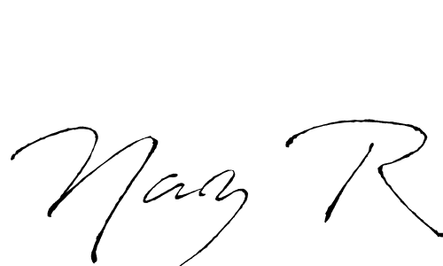 Also You can easily find your signature by using the search form. We will create Naz R name handwritten signature images for you free of cost using Antro_Vectra sign style. Naz R signature style 6 images and pictures png