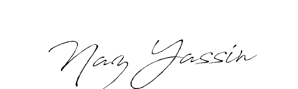 Make a beautiful signature design for name Naz Yassin. Use this online signature maker to create a handwritten signature for free. Naz Yassin signature style 6 images and pictures png