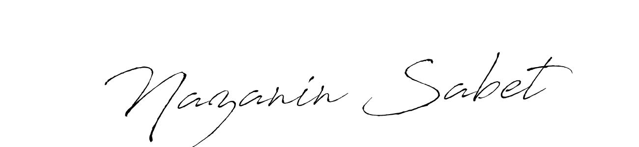 This is the best signature style for the Nazanin Sabet name. Also you like these signature font (Antro_Vectra). Mix name signature. Nazanin Sabet signature style 6 images and pictures png