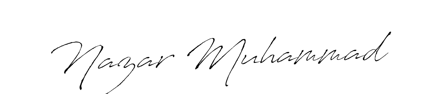 if you are searching for the best signature style for your name Nazar Muhammad. so please give up your signature search. here we have designed multiple signature styles  using Antro_Vectra. Nazar Muhammad signature style 6 images and pictures png