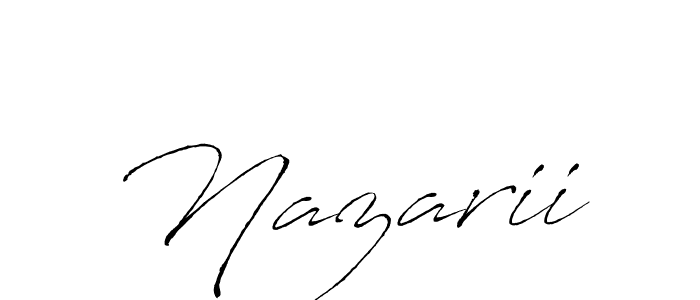 Make a beautiful signature design for name Nazarii. Use this online signature maker to create a handwritten signature for free. Nazarii signature style 6 images and pictures png