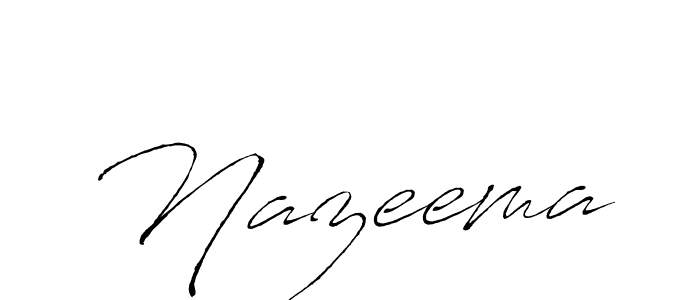 You should practise on your own different ways (Antro_Vectra) to write your name (Nazeema) in signature. don't let someone else do it for you. Nazeema signature style 6 images and pictures png