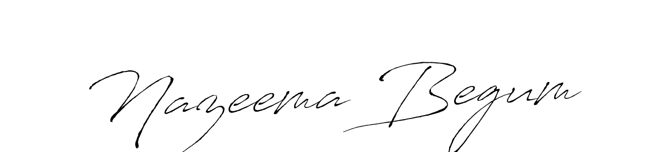 This is the best signature style for the Nazeema Begum name. Also you like these signature font (Antro_Vectra). Mix name signature. Nazeema Begum signature style 6 images and pictures png