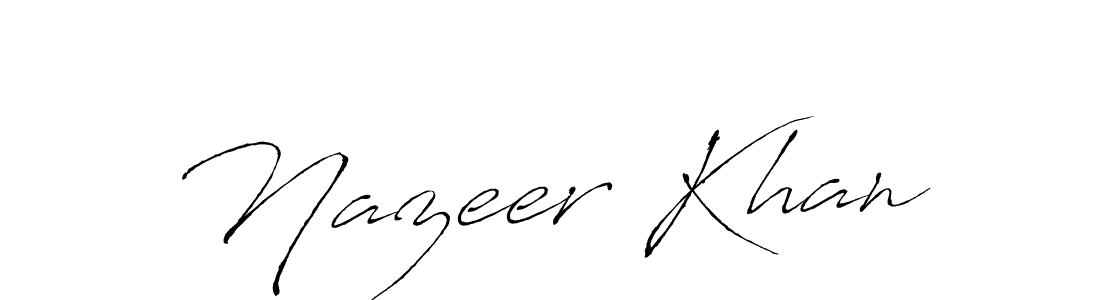 Here are the top 10 professional signature styles for the name Nazeer Khan. These are the best autograph styles you can use for your name. Nazeer Khan signature style 6 images and pictures png
