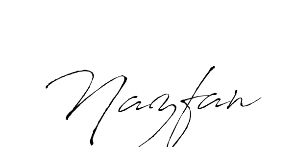 How to Draw Nazfan signature style? Antro_Vectra is a latest design signature styles for name Nazfan. Nazfan signature style 6 images and pictures png