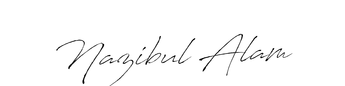Also we have Nazibul Alam name is the best signature style. Create professional handwritten signature collection using Antro_Vectra autograph style. Nazibul Alam signature style 6 images and pictures png