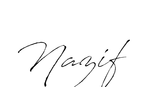 Also You can easily find your signature by using the search form. We will create Nazif name handwritten signature images for you free of cost using Antro_Vectra sign style. Nazif signature style 6 images and pictures png