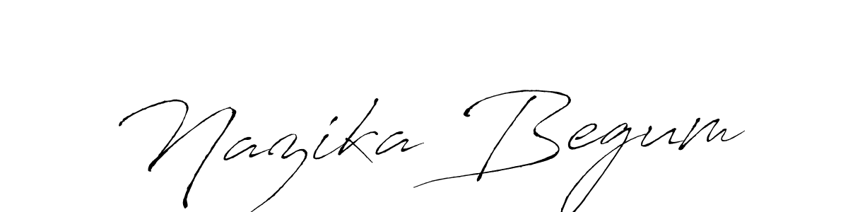 You should practise on your own different ways (Antro_Vectra) to write your name (Nazika Begum) in signature. don't let someone else do it for you. Nazika Begum signature style 6 images and pictures png