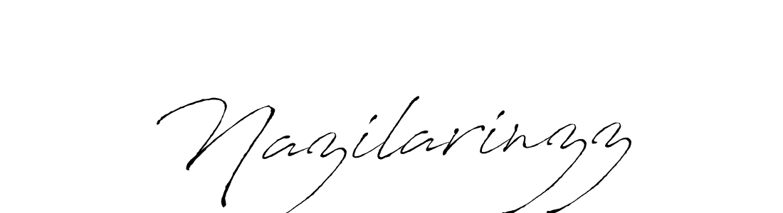 Also we have Nazilarinzz name is the best signature style. Create professional handwritten signature collection using Antro_Vectra autograph style. Nazilarinzz signature style 6 images and pictures png