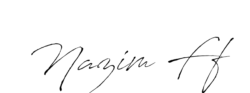 Here are the top 10 professional signature styles for the name Nazim Ff. These are the best autograph styles you can use for your name. Nazim Ff signature style 6 images and pictures png