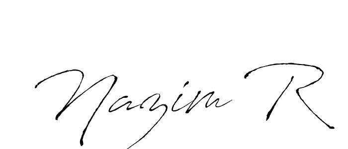 Make a short Nazim R signature style. Manage your documents anywhere anytime using Antro_Vectra. Create and add eSignatures, submit forms, share and send files easily. Nazim R signature style 6 images and pictures png