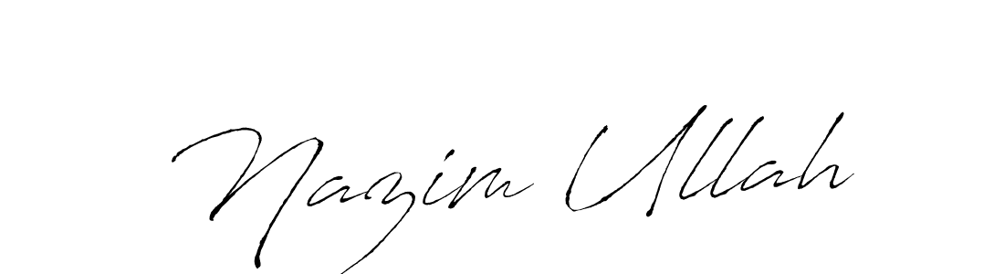 Best and Professional Signature Style for Nazim Ullah. Antro_Vectra Best Signature Style Collection. Nazim Ullah signature style 6 images and pictures png