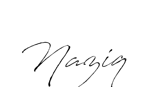 Also You can easily find your signature by using the search form. We will create Naziq name handwritten signature images for you free of cost using Antro_Vectra sign style. Naziq signature style 6 images and pictures png