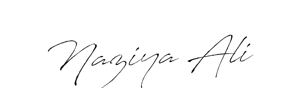 Also we have Naziya Ali name is the best signature style. Create professional handwritten signature collection using Antro_Vectra autograph style. Naziya Ali signature style 6 images and pictures png
