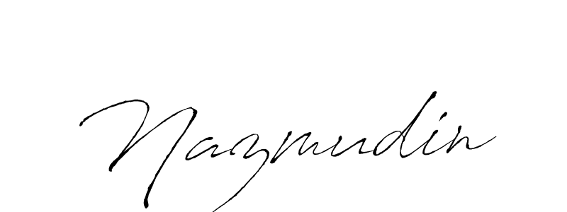 Make a beautiful signature design for name Nazmudin. Use this online signature maker to create a handwritten signature for free. Nazmudin signature style 6 images and pictures png