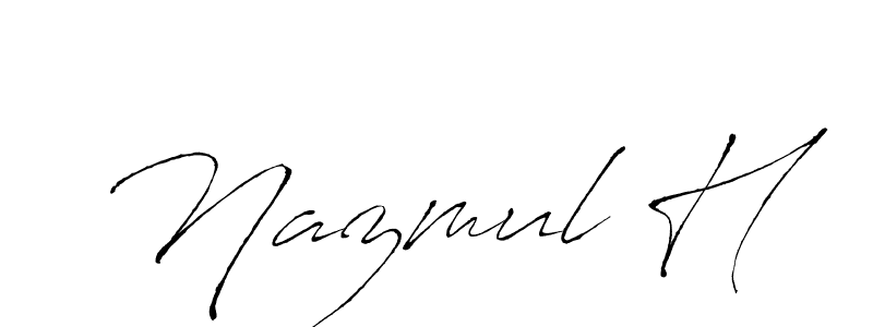 Make a short Nazmul H signature style. Manage your documents anywhere anytime using Antro_Vectra. Create and add eSignatures, submit forms, share and send files easily. Nazmul H signature style 6 images and pictures png