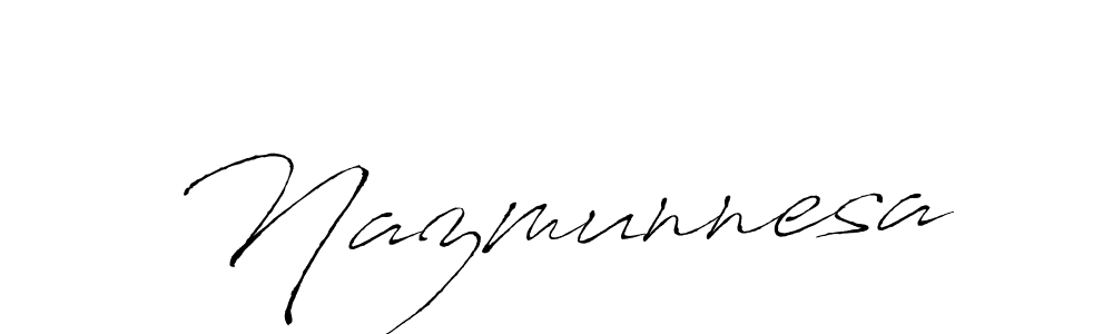 This is the best signature style for the Nazmunnesa name. Also you like these signature font (Antro_Vectra). Mix name signature. Nazmunnesa signature style 6 images and pictures png