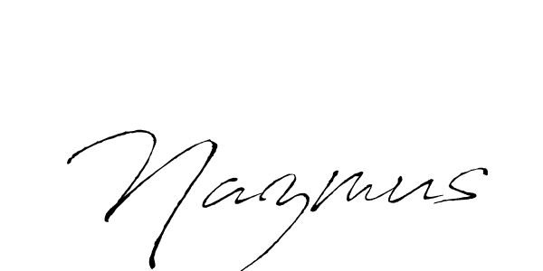 Make a beautiful signature design for name Nazmus. Use this online signature maker to create a handwritten signature for free. Nazmus signature style 6 images and pictures png