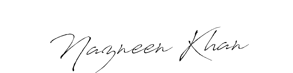 How to make Nazneen Khan signature? Antro_Vectra is a professional autograph style. Create handwritten signature for Nazneen Khan name. Nazneen Khan signature style 6 images and pictures png