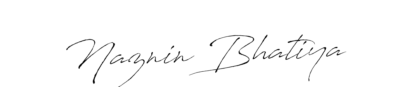 How to Draw Naznin Bhatiya signature style? Antro_Vectra is a latest design signature styles for name Naznin Bhatiya. Naznin Bhatiya signature style 6 images and pictures png