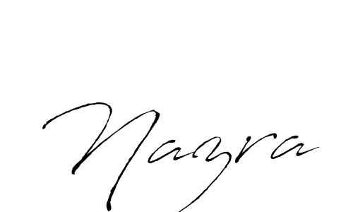 How to make Nazra signature? Antro_Vectra is a professional autograph style. Create handwritten signature for Nazra name. Nazra signature style 6 images and pictures png