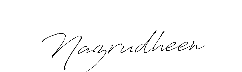 You should practise on your own different ways (Antro_Vectra) to write your name (Nazrudheen) in signature. don't let someone else do it for you. Nazrudheen signature style 6 images and pictures png