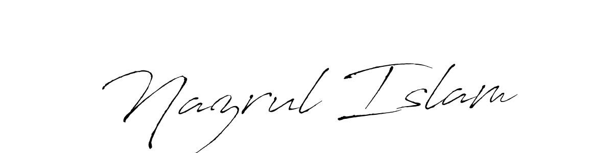 Similarly Antro_Vectra is the best handwritten signature design. Signature creator online .You can use it as an online autograph creator for name Nazrul Islam. Nazrul Islam signature style 6 images and pictures png