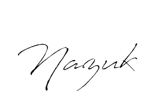 How to make Nazuk name signature. Use Antro_Vectra style for creating short signs online. This is the latest handwritten sign. Nazuk signature style 6 images and pictures png