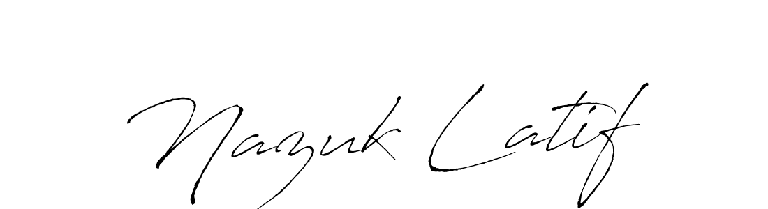 Here are the top 10 professional signature styles for the name Nazuk Latif. These are the best autograph styles you can use for your name. Nazuk Latif signature style 6 images and pictures png