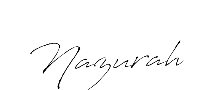 Use a signature maker to create a handwritten signature online. With this signature software, you can design (Antro_Vectra) your own signature for name Nazurah. Nazurah signature style 6 images and pictures png