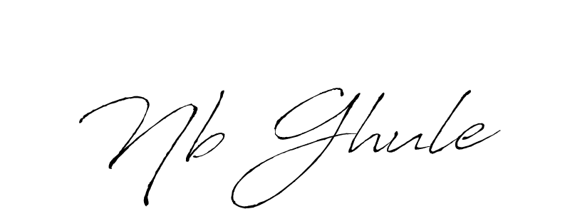 Make a beautiful signature design for name Nb Ghule. Use this online signature maker to create a handwritten signature for free. Nb Ghule signature style 6 images and pictures png