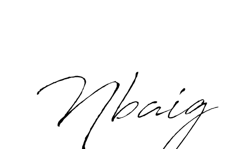 The best way (Antro_Vectra) to make a short signature is to pick only two or three words in your name. The name Nbaig include a total of six letters. For converting this name. Nbaig signature style 6 images and pictures png