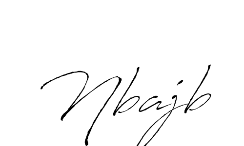Design your own signature with our free online signature maker. With this signature software, you can create a handwritten (Antro_Vectra) signature for name Nbajb. Nbajb signature style 6 images and pictures png