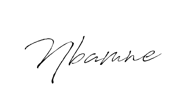 Antro_Vectra is a professional signature style that is perfect for those who want to add a touch of class to their signature. It is also a great choice for those who want to make their signature more unique. Get Nbamne name to fancy signature for free. Nbamne signature style 6 images and pictures png