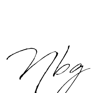 How to make Nbg name signature. Use Antro_Vectra style for creating short signs online. This is the latest handwritten sign. Nbg signature style 6 images and pictures png