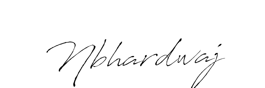 Also You can easily find your signature by using the search form. We will create Nbhardwaj name handwritten signature images for you free of cost using Antro_Vectra sign style. Nbhardwaj signature style 6 images and pictures png
