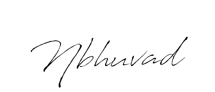 Make a beautiful signature design for name Nbhuvad. Use this online signature maker to create a handwritten signature for free. Nbhuvad signature style 6 images and pictures png