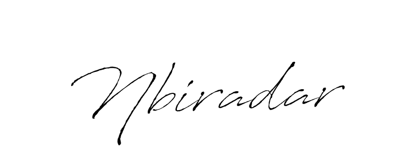 How to make Nbiradar name signature. Use Antro_Vectra style for creating short signs online. This is the latest handwritten sign. Nbiradar signature style 6 images and pictures png