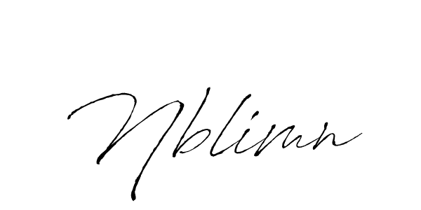 Also You can easily find your signature by using the search form. We will create Nblimn name handwritten signature images for you free of cost using Antro_Vectra sign style. Nblimn signature style 6 images and pictures png