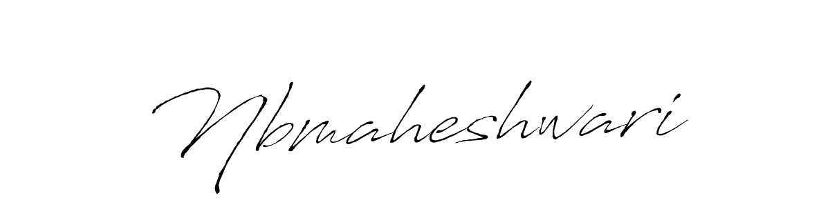Make a beautiful signature design for name Nbmaheshwari. Use this online signature maker to create a handwritten signature for free. Nbmaheshwari signature style 6 images and pictures png